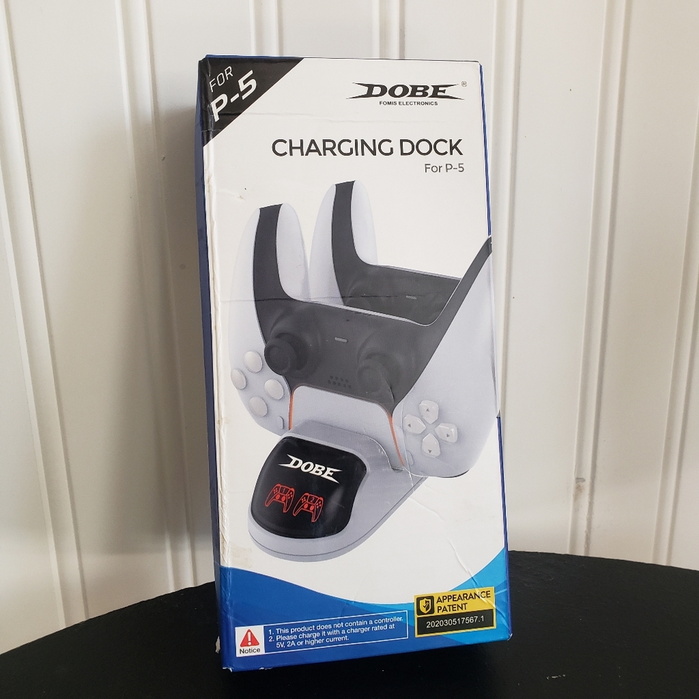 PlayStation 5 DualSense Charging Dock - White Dobe